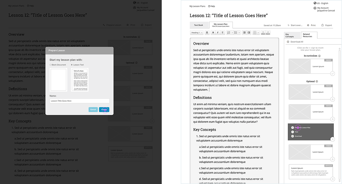 UI/UX User research app design Persona Development wireframing user testing eXperience maps Education