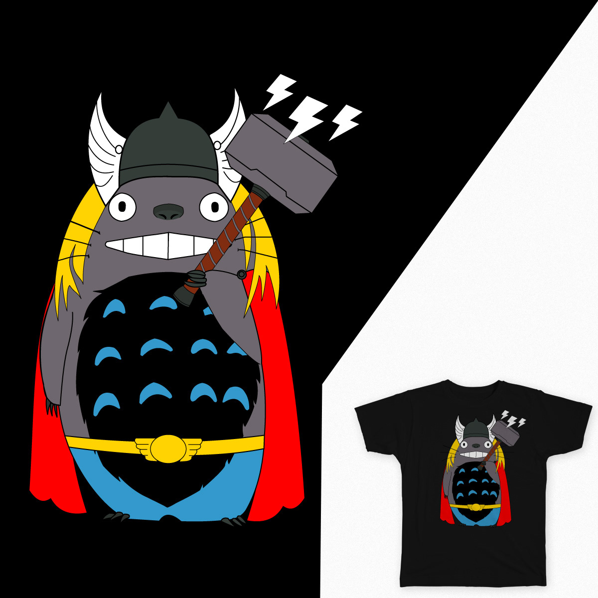 star wars vader mashup ironman thortoro Cat bat owl batman logo Pop Art