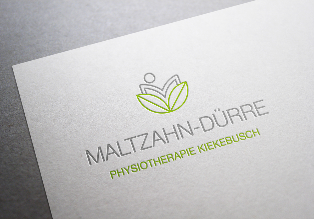 physiotherapie physiotherapy logo leaf