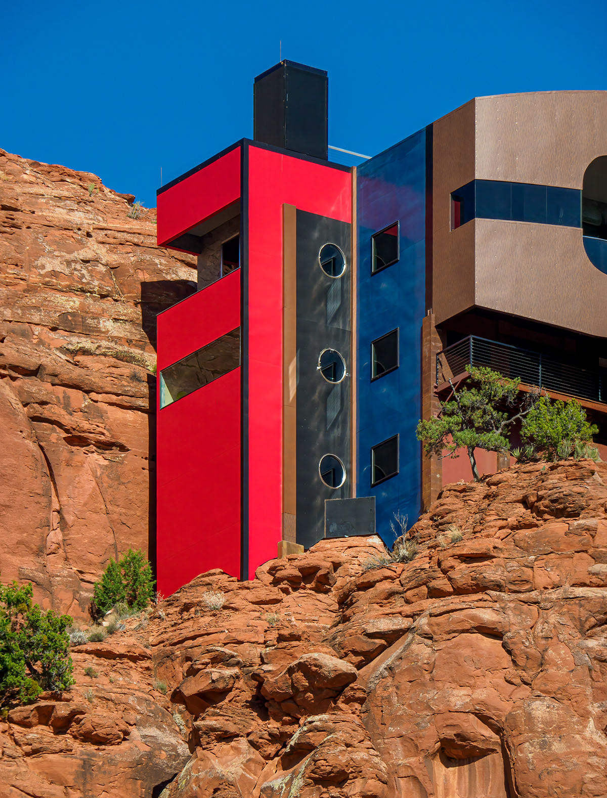 architecture modern Travel arizona cilff red rock