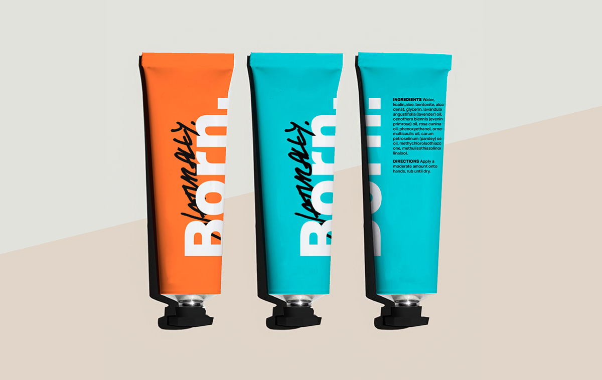 D&AD Design Bridge  new blood D&AD New Blood born. beauty packaging campaign