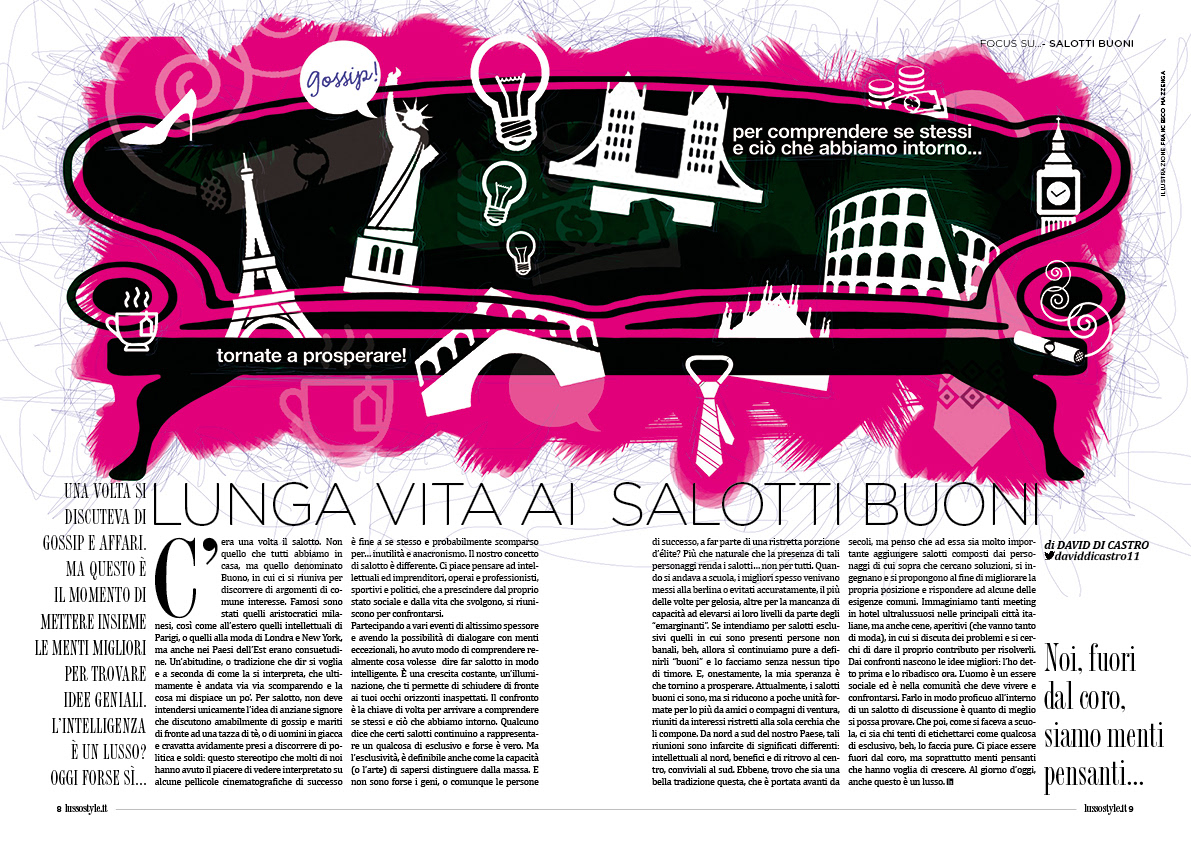 Lusso Style Magazine webmagazine Ottobre2014 Francesco Mazzenga Karim Rashid interview lusso
