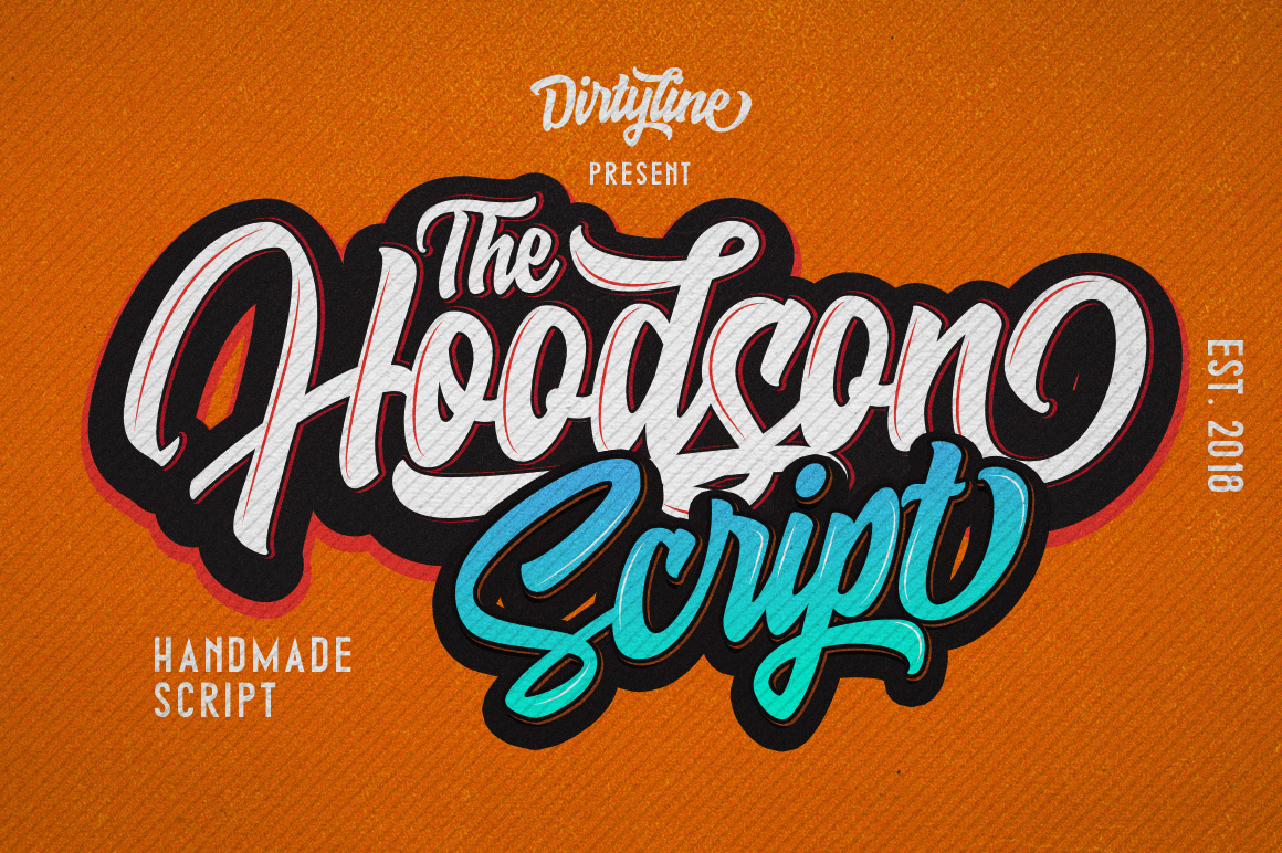 free font Project hoodson type