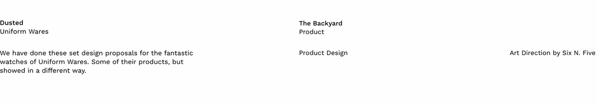 product set design Watches notebook editorial watch set design  art direction