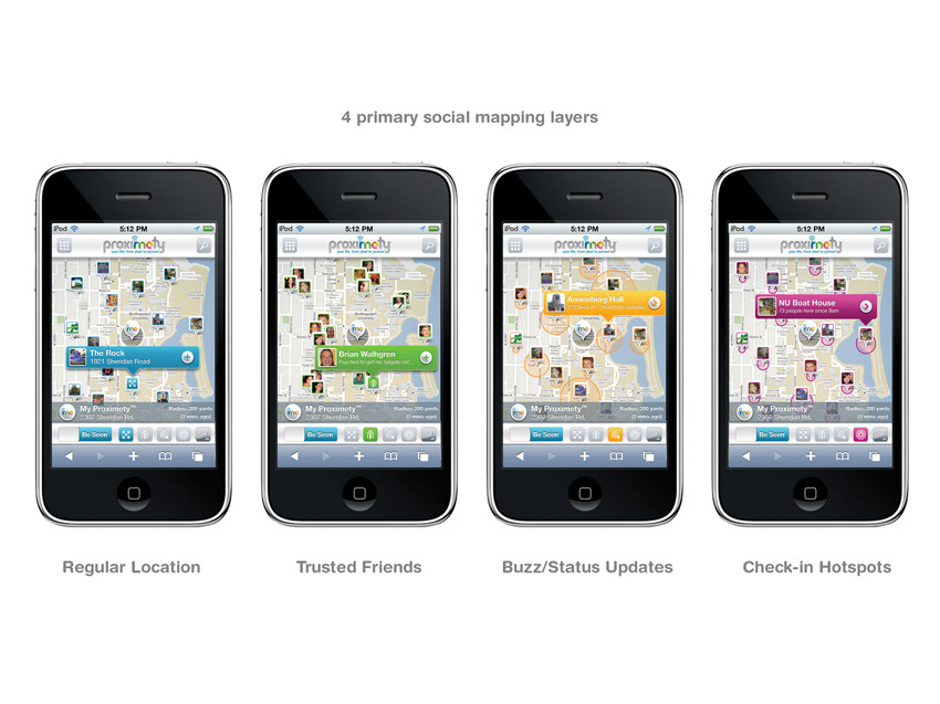 app social Mapping mobile iphone zweifler