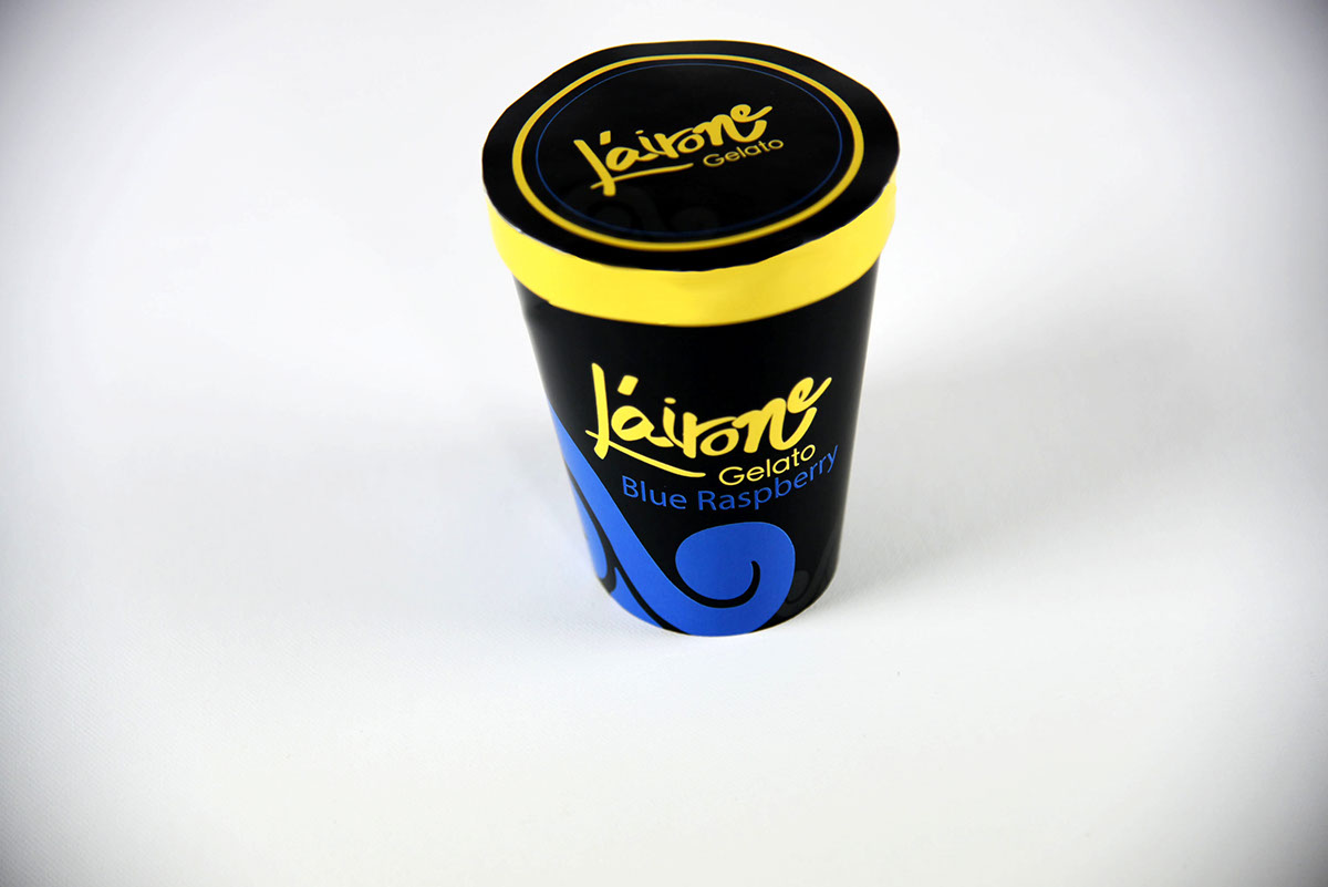 Adobe Portfolio Packaging Food  Food Packaging Gelato ice-cream
