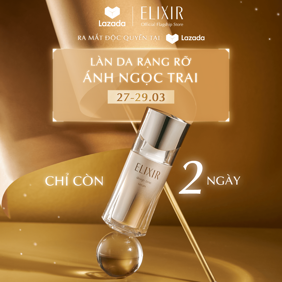 elixir social media beauty Shiseido high-end luxury kim tien design Cosmetic Ninh Duong Lan Ngoc