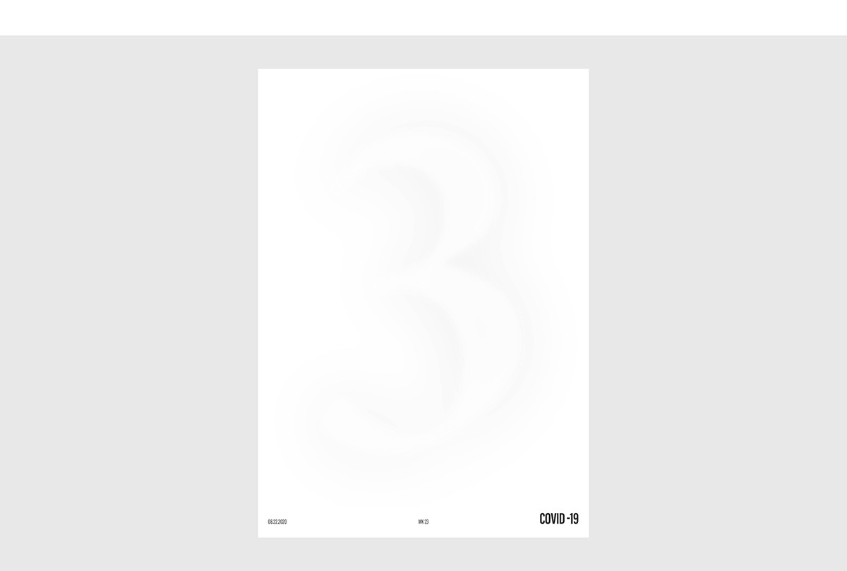 clean Coronavirus COVid minimal poster simple stay home typographic typography   swiss design