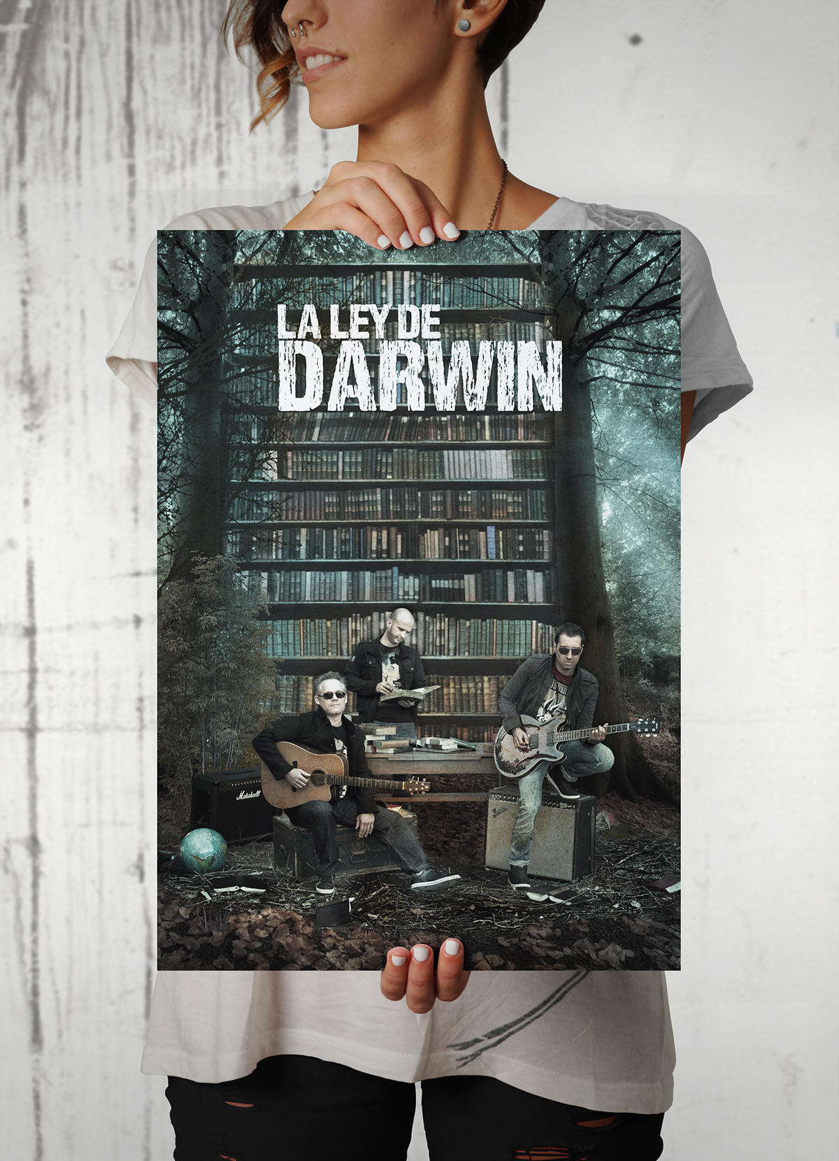 Ley de Darwin sevilla cover disc CD design diseño disco