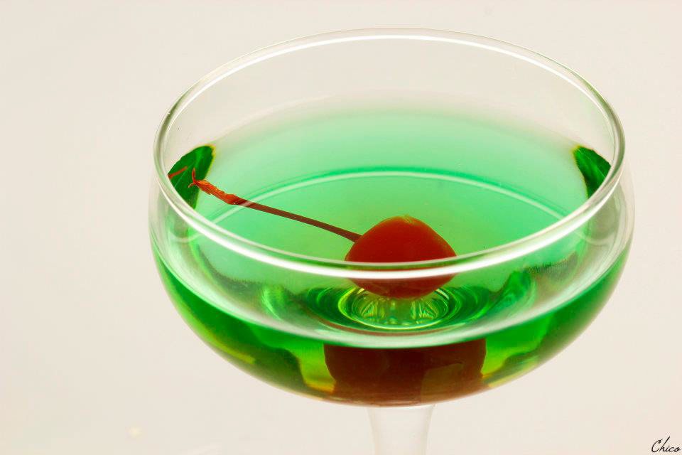 beverage cocktail green
