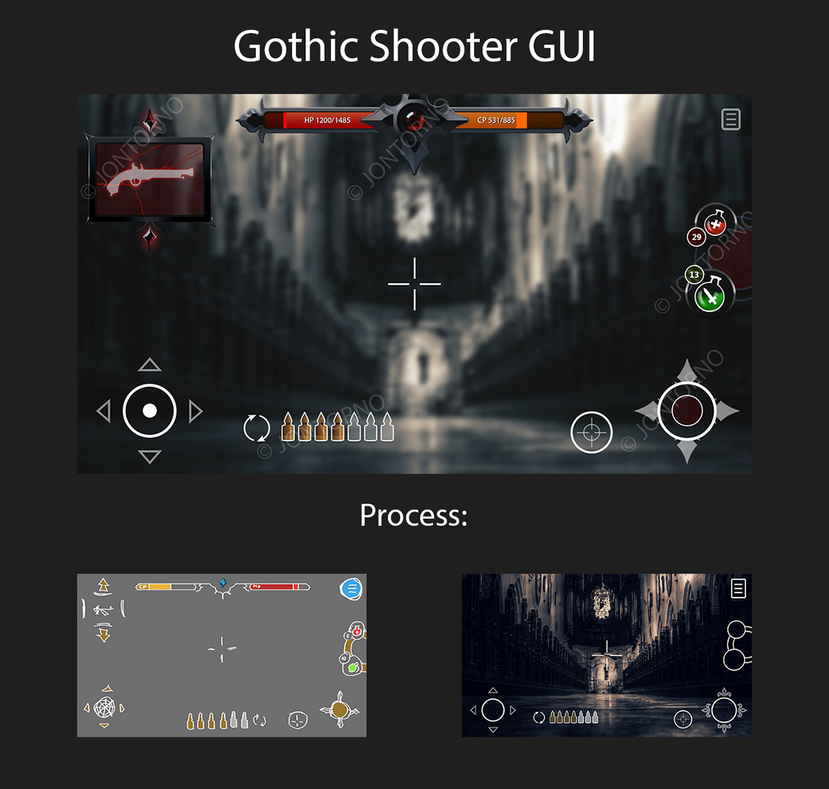 GUI UI game ui Shooter Games mobile