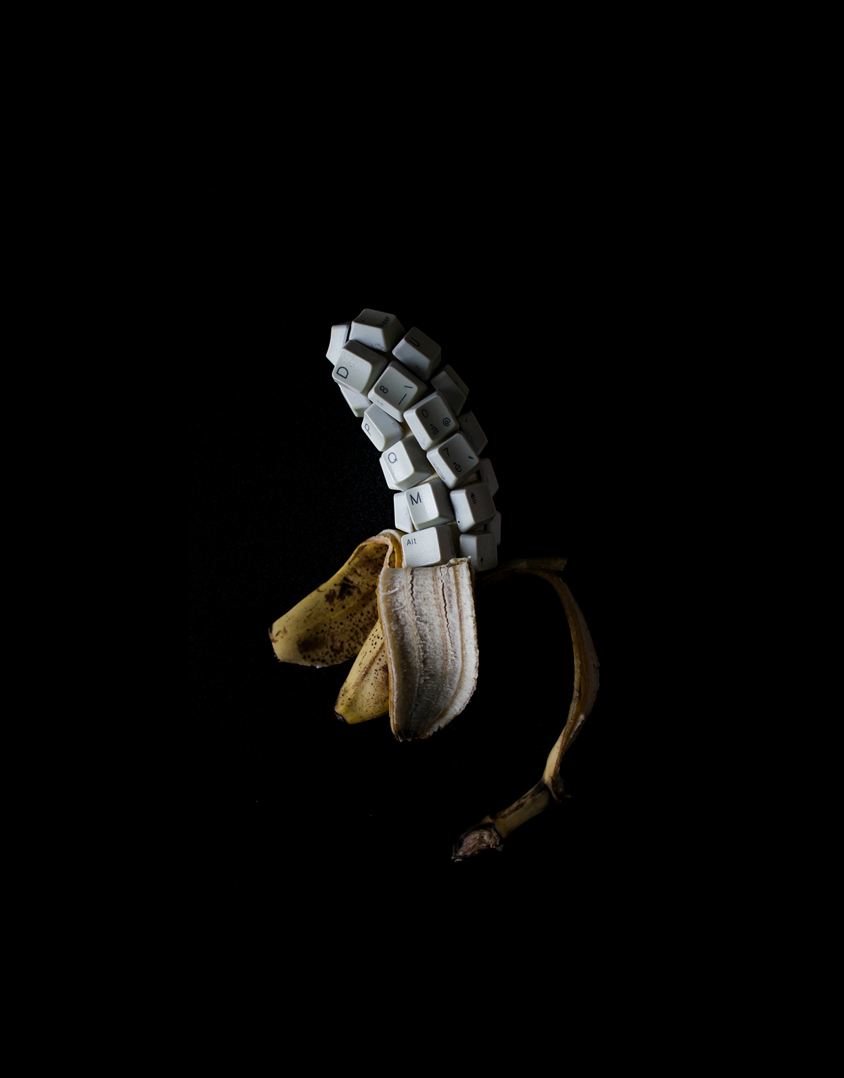 fine art banana words Fruit Nature artificial
