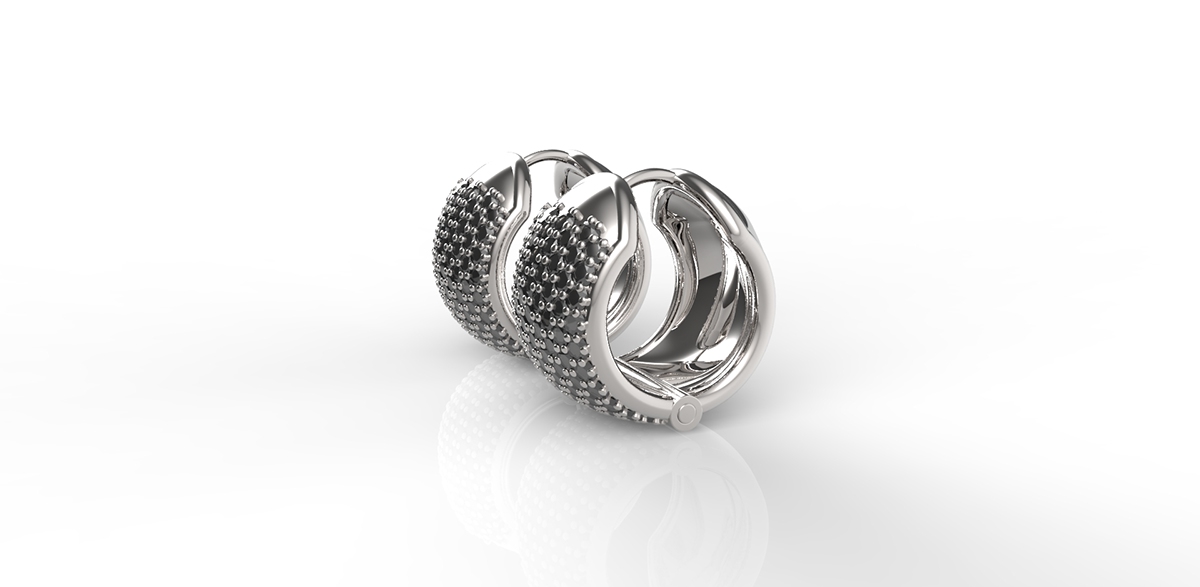 diamond  jewelry ring Earring microset