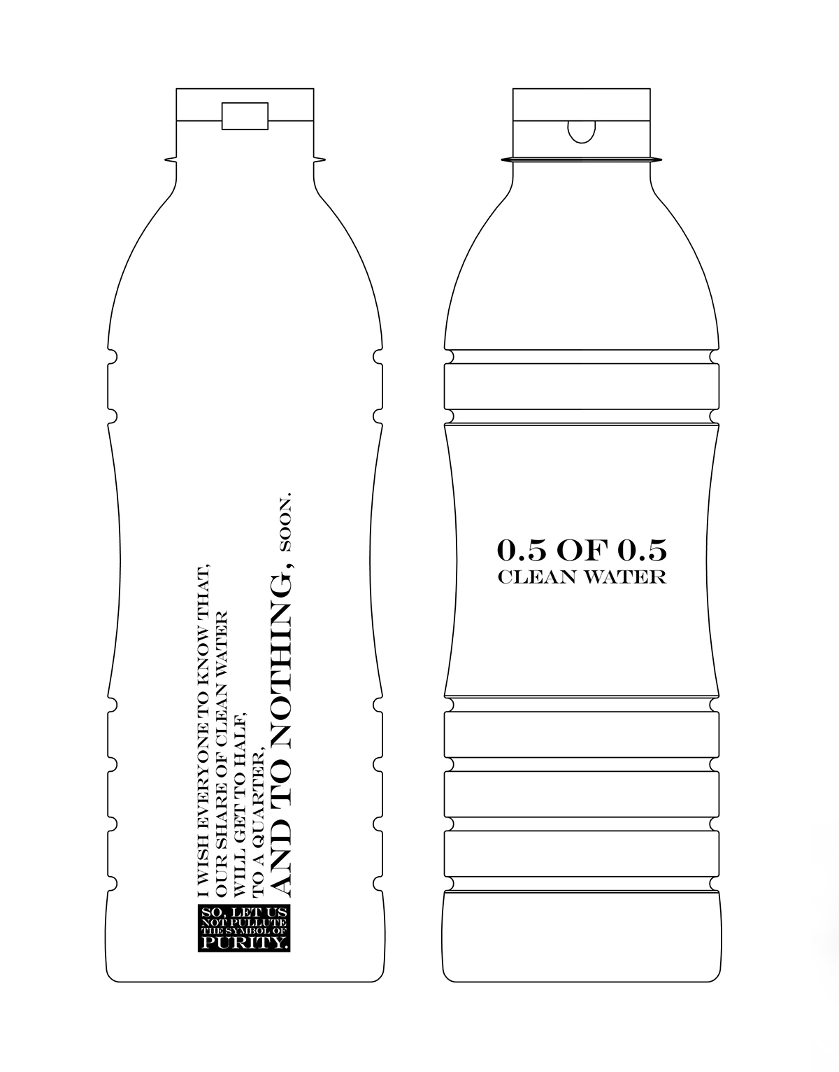 environment eco water bottle