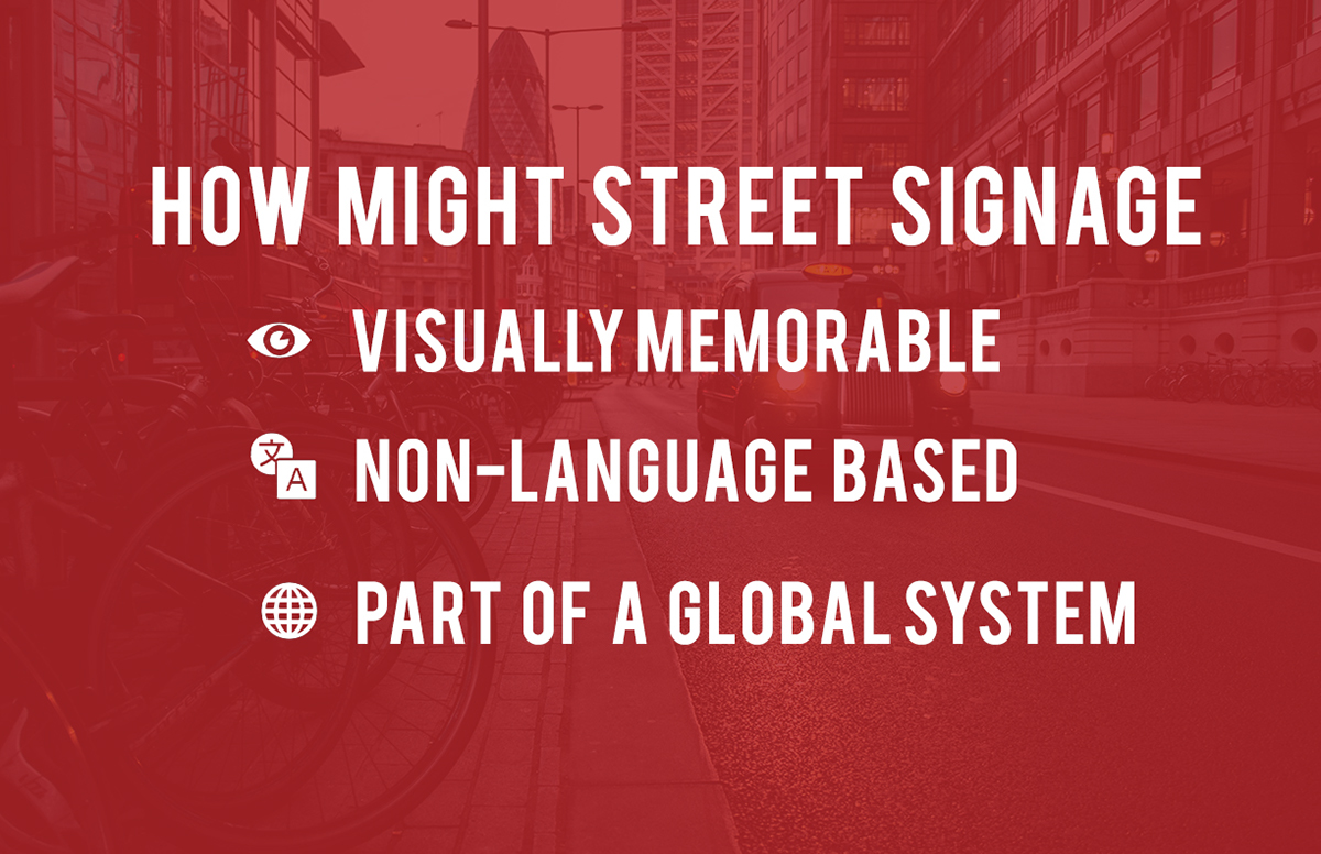 communication Street street design public space street sign symbol Global Service design system design city Urban