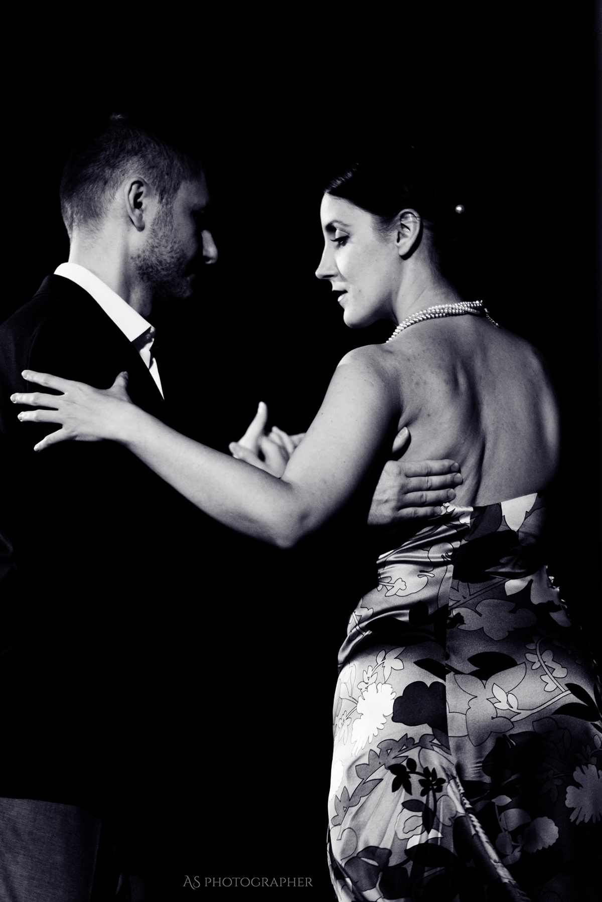 tango DANCE   concert Black&white