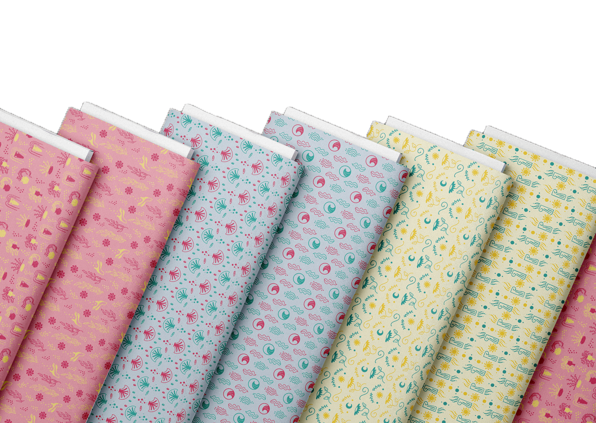 textile design  Diseño Textil ilustracion pattern seamless seamless pattern attelier kawaii licensing