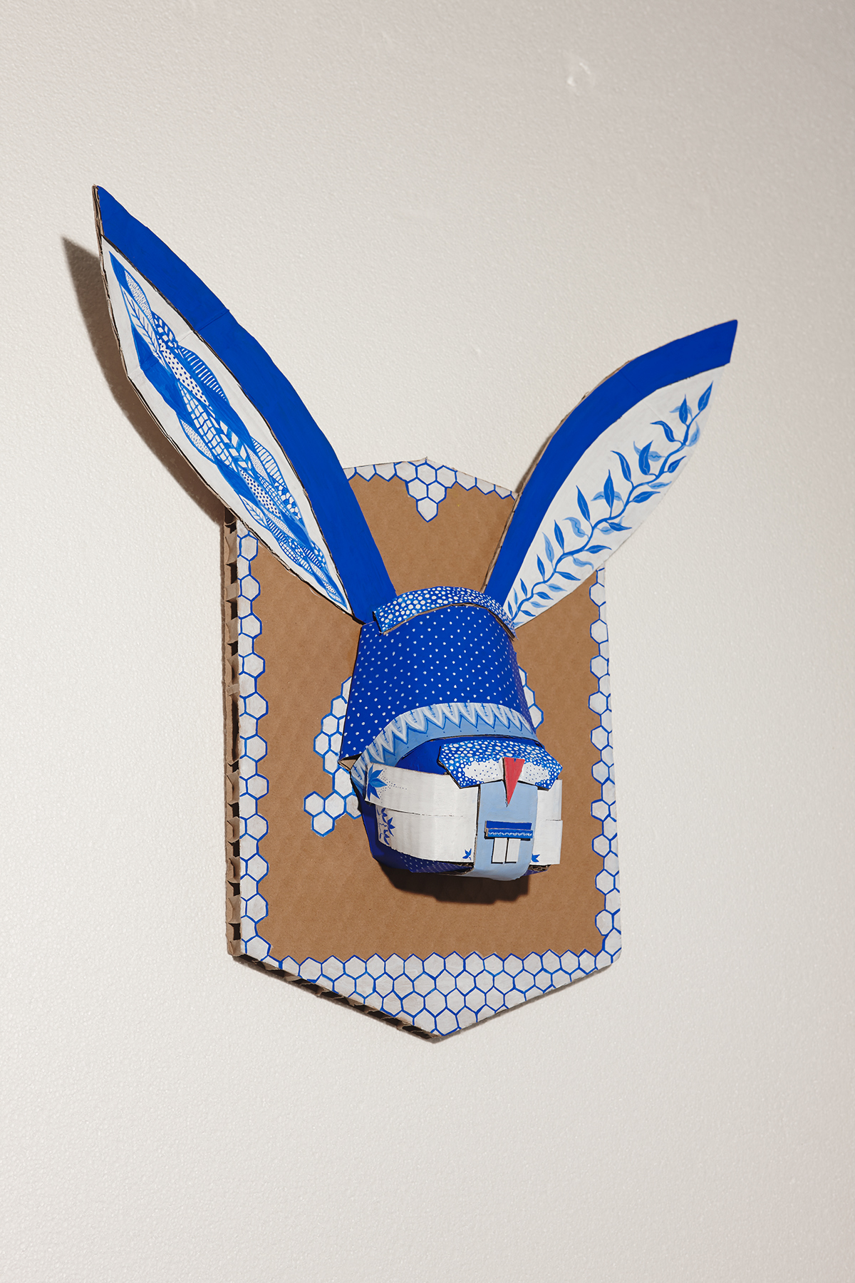 paper art paper sculture cardboard sculture paper rabbit paper fox