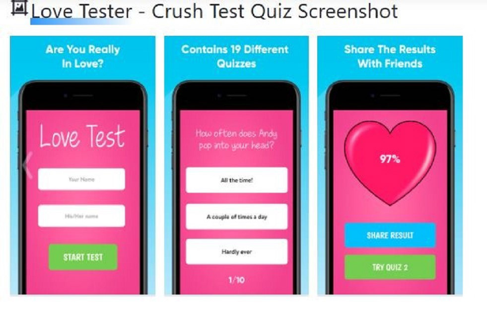 Love Tester for iOS