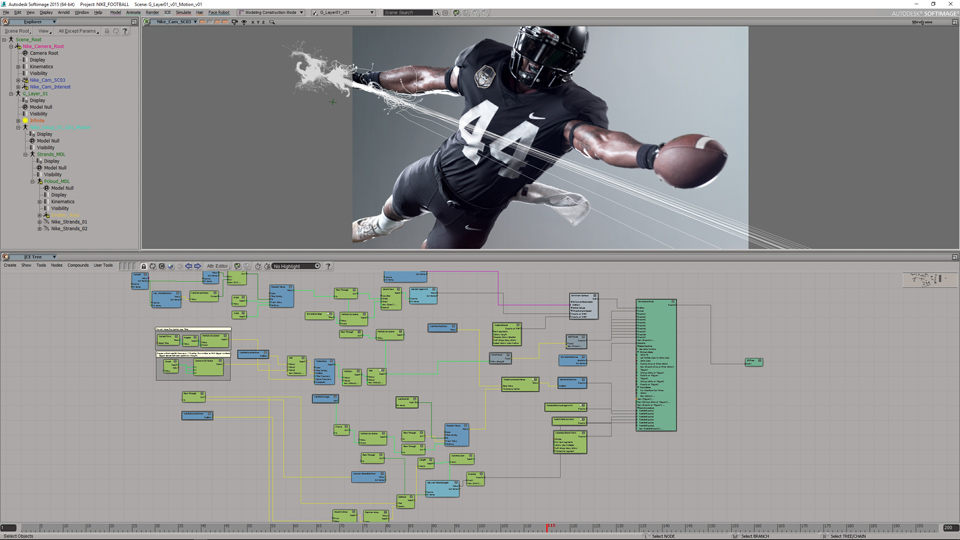 Nike nike football Tendril vfx 2D Editing  editorial