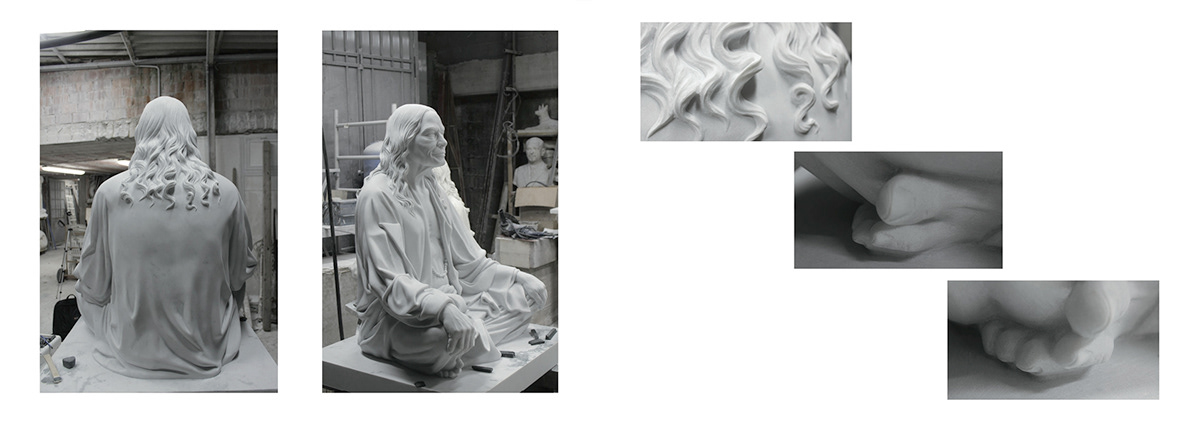 catalog riccardo ricci carrara Marble sculpture cover cover design