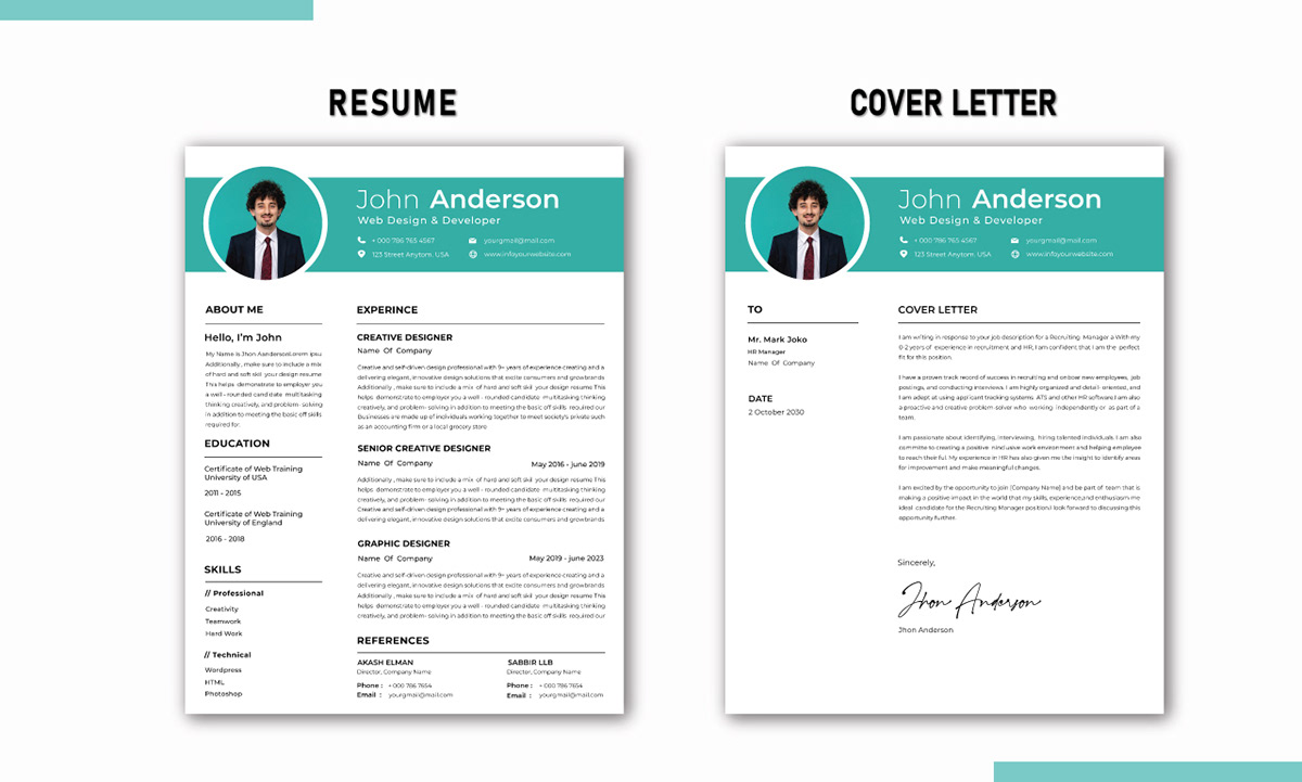 design Social media post cv design Resume Resume CV resume template Resumes flyers Flyer Design poster
