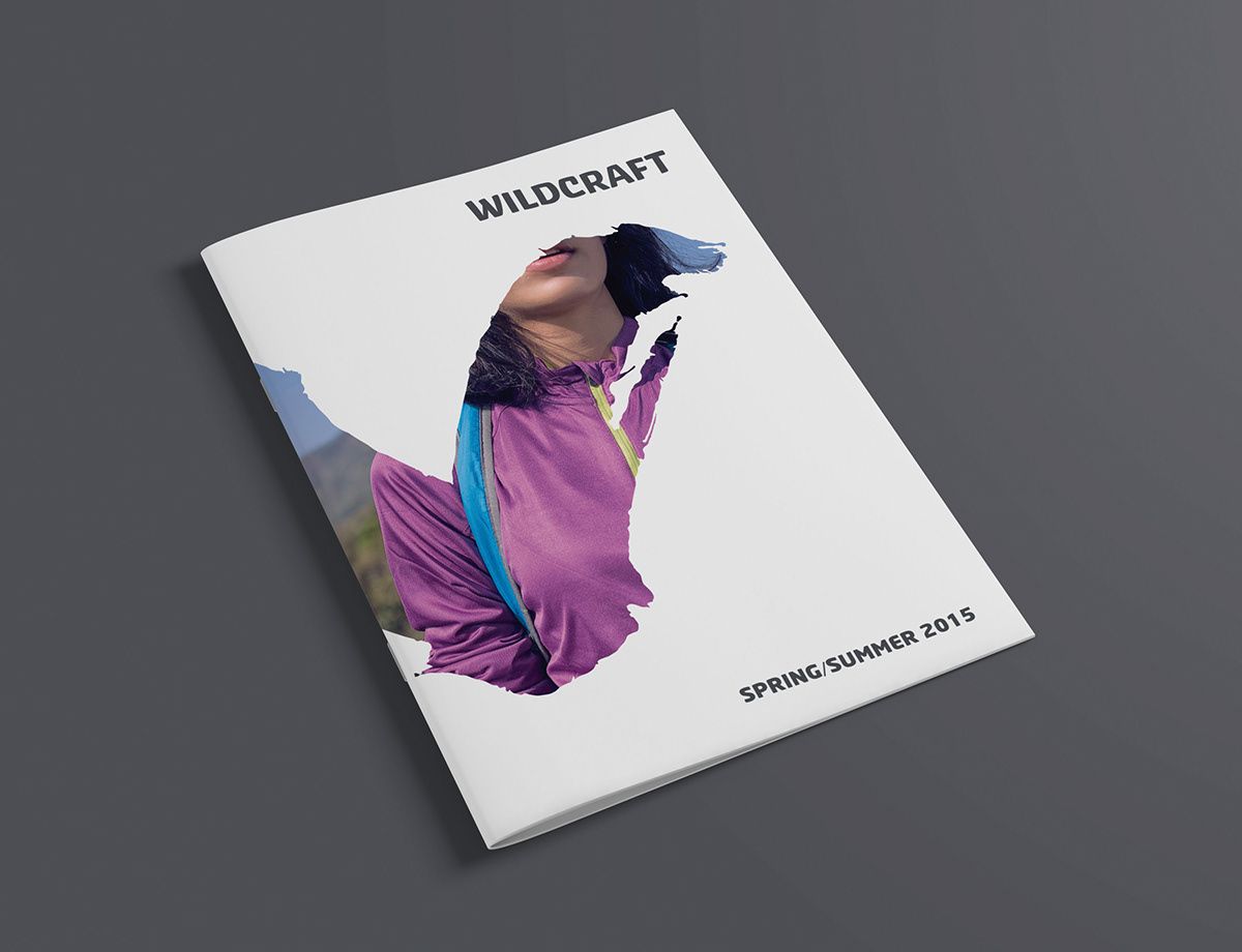 WIldcraft Spring Summer Catalog Cover page Design