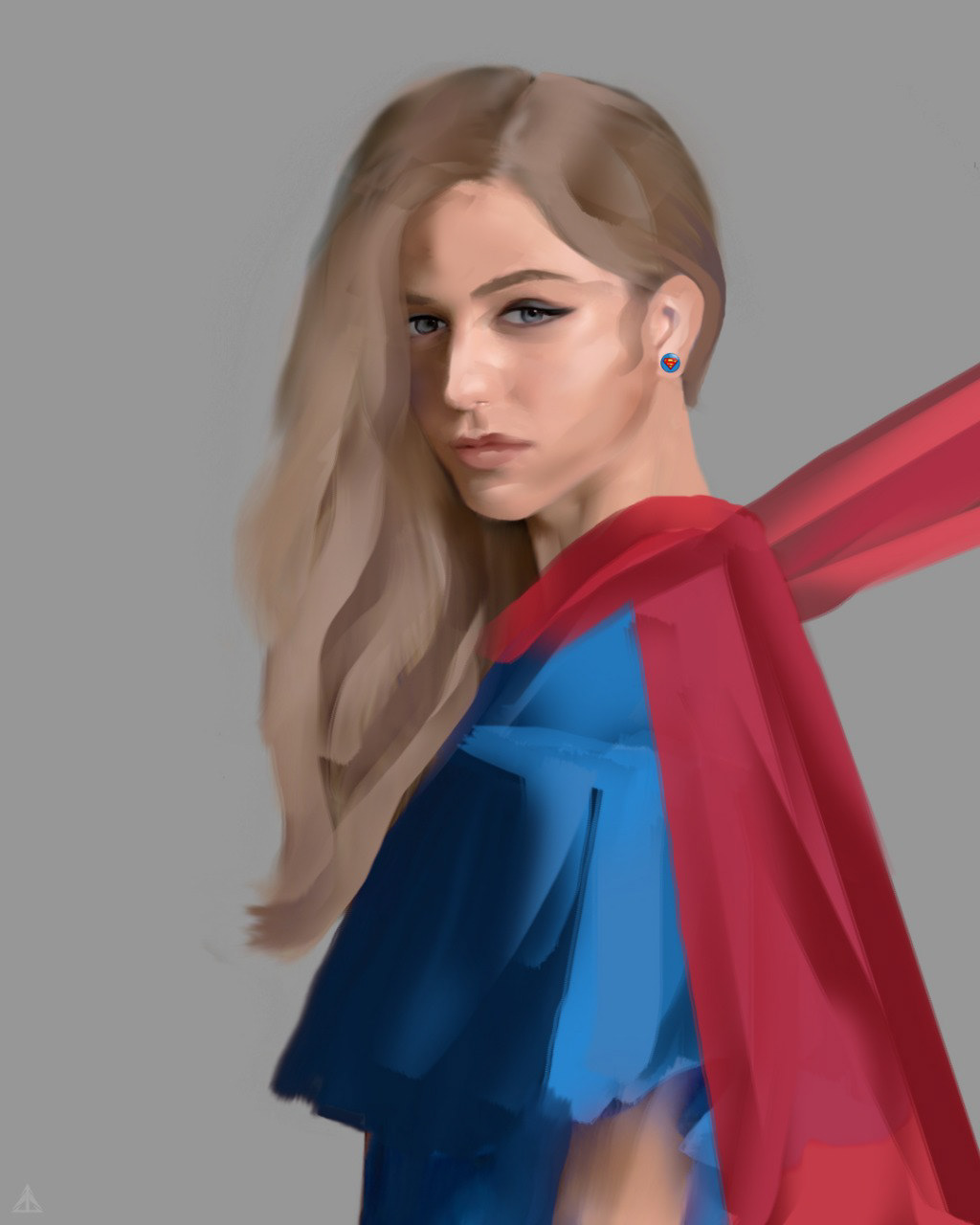 Super Girl Dc Comics Supergirl Fashion  fashion art fashion illustration concept art digital painting Digital Art  art