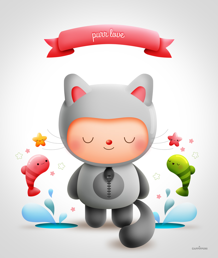 characters animals vector personnages kawaii cute children