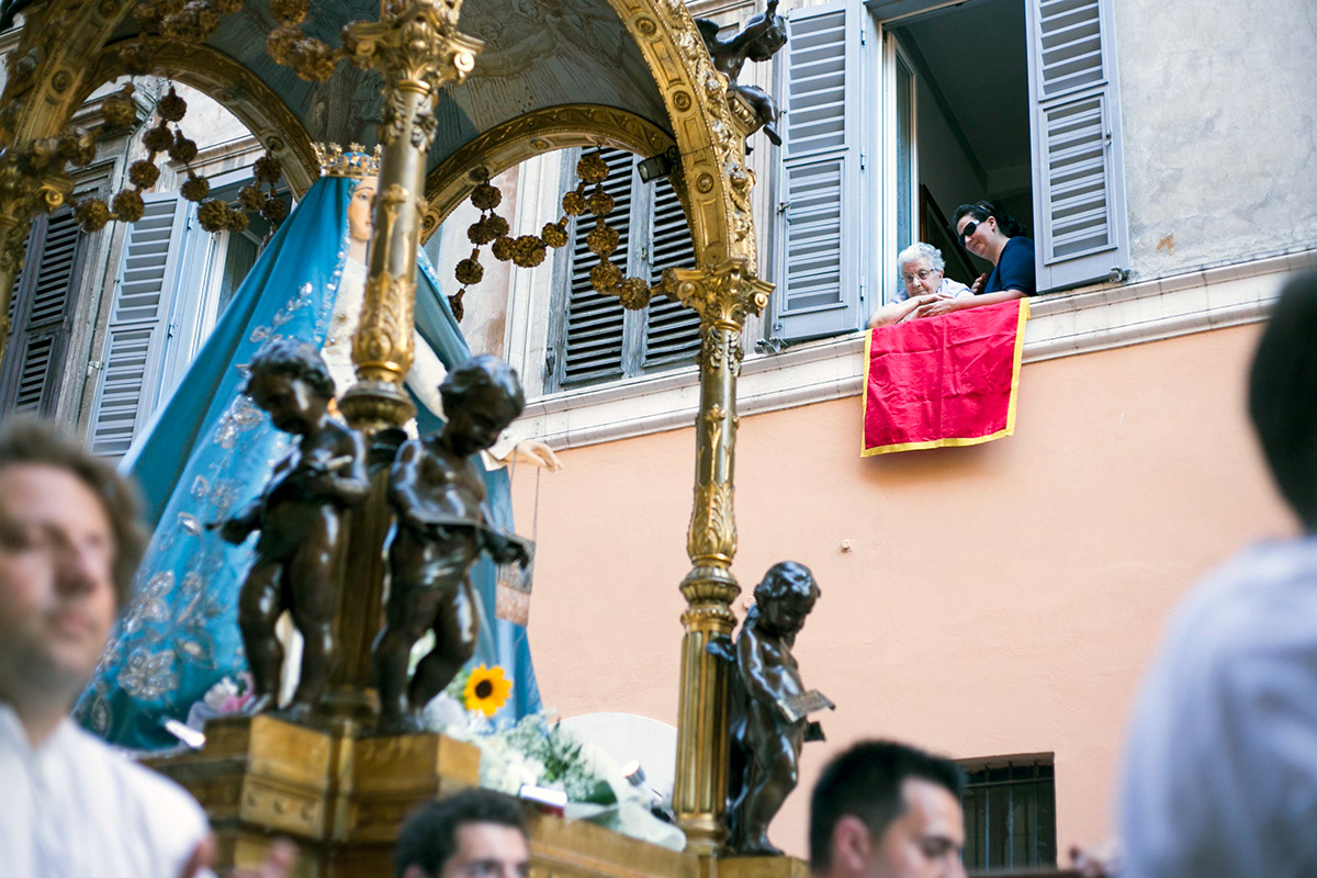Catholicism Trastevere noantri roma madonna cattolicesimo luglio andreapuntoarena foto