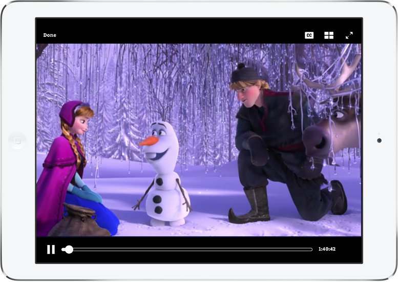 disney Movies video Streaming Web app mobile iphone iPad