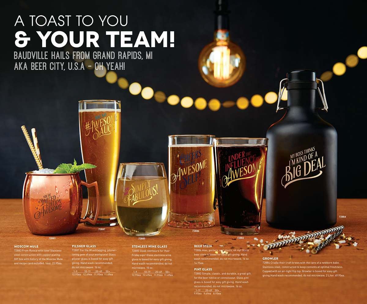 editorial Layout design product commercial Drinkware color vibrant new creative marketing   InDesign print Fun CreativeDirection