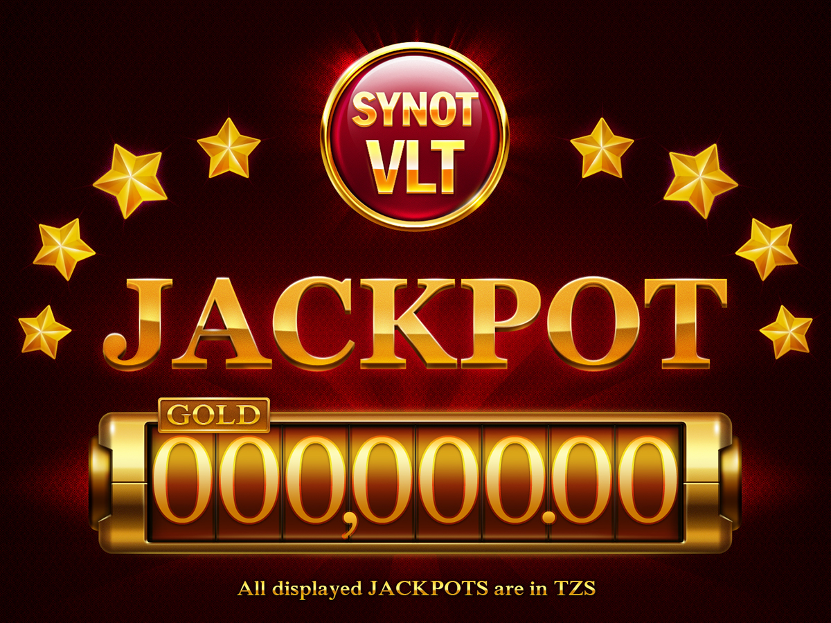 art graphic design JackPot screens online casino stars diamonds coins gold ...