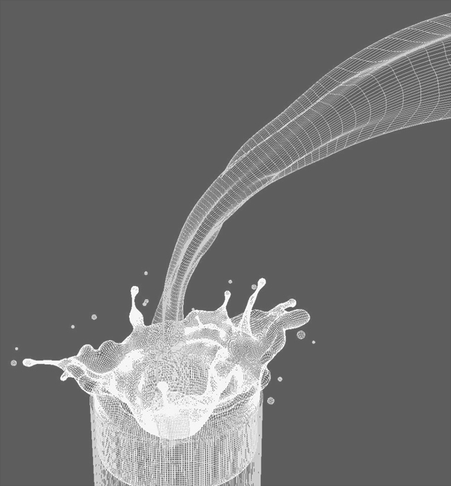Computer Generated Imagery CGI 3D Rendering 3d modeling design Liquid splash milk Pouring Milk Milk Splshing Glass with milk Drips of milk Milk in glass
