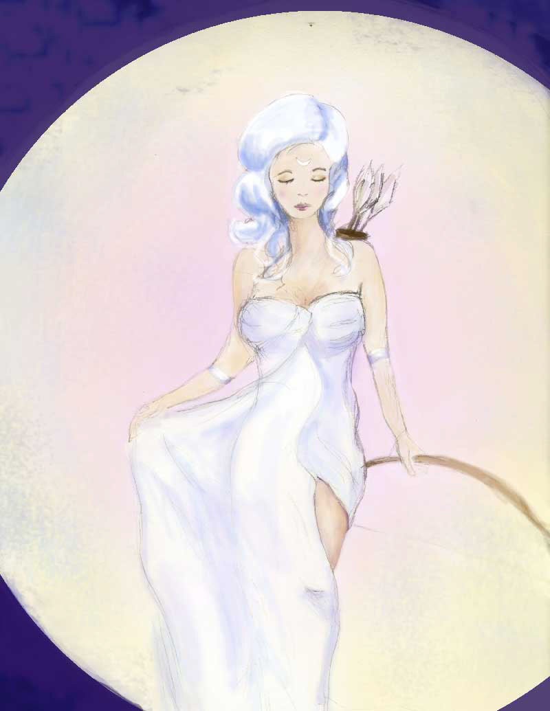 moon goddess artemis