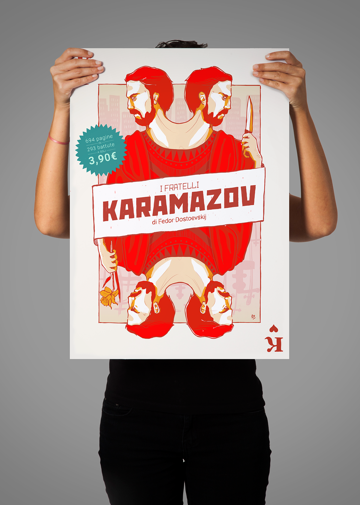 illustrazione KARAMAZOV huion tablet pen karamazov brothers huion tablet pen digital illustration Playing Cards cards