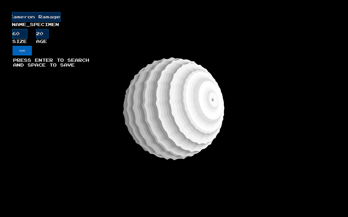 processing diatom A-life computer generated interactive UI animation  GSA