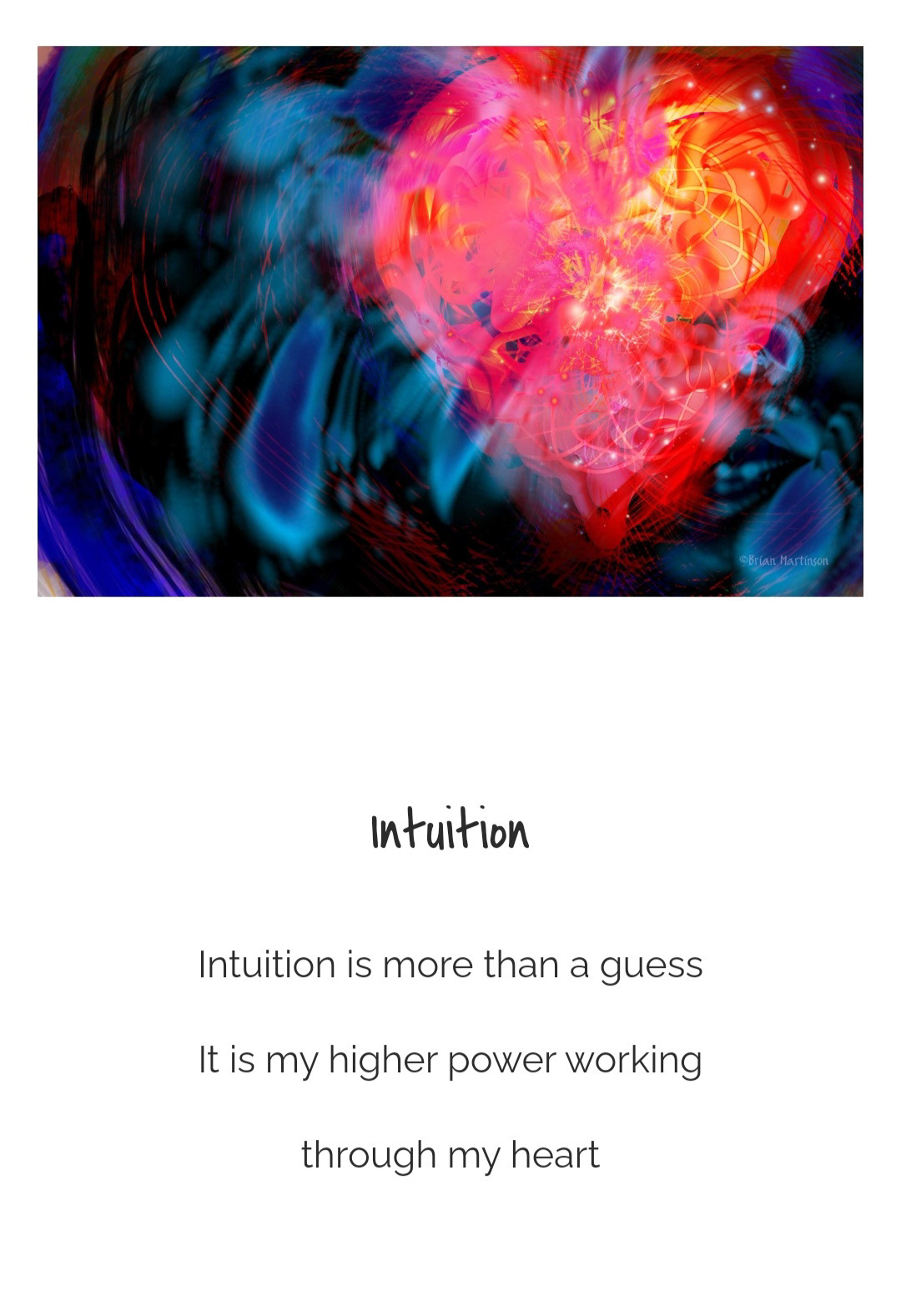 intuition heart Channel vessel conduit Love wisdom painting   арт fine art higher power
