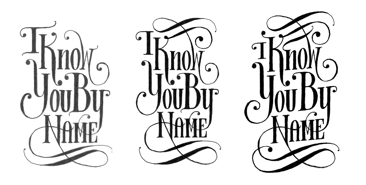 hand-lettered-logos lettering 3D cinema 4d maxon vray Scripture hand drawn Render type