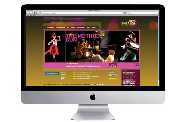 theater  Arts + Culture identity logo Website brochures
