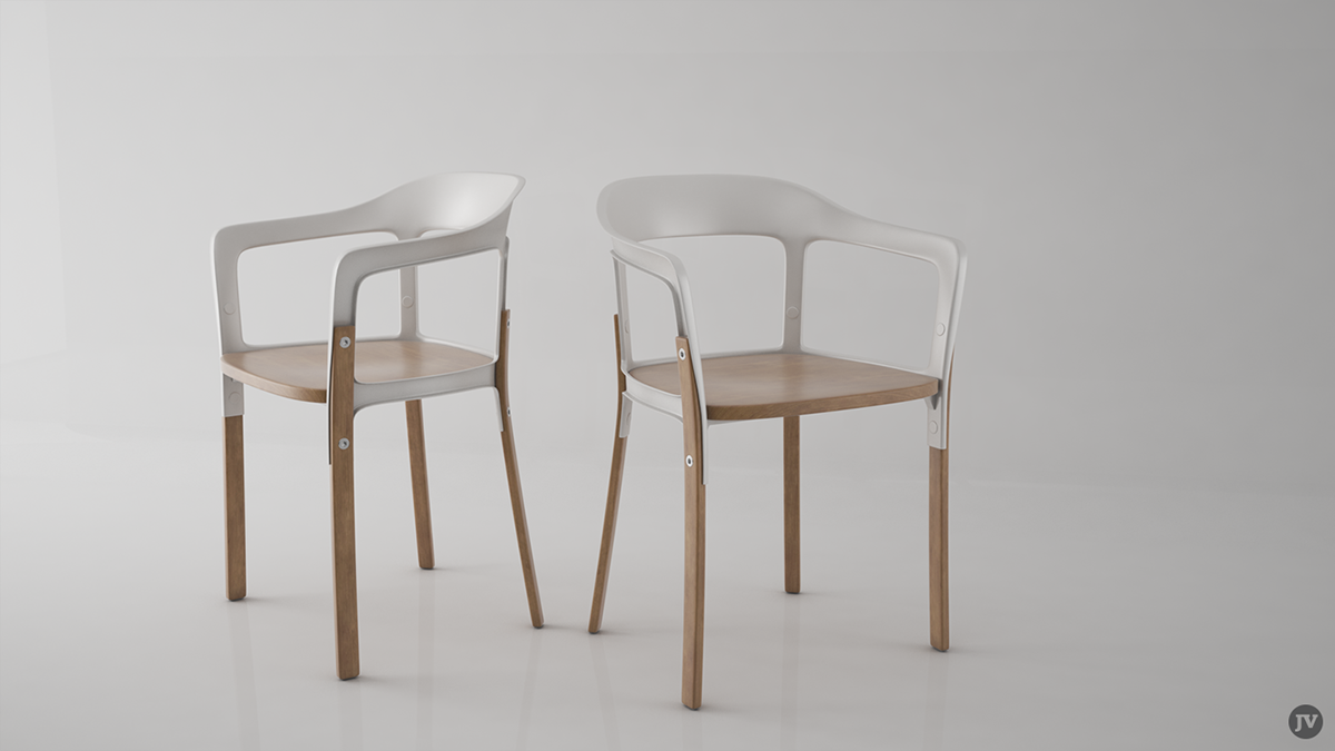 furniture chair 3D product 3ds max vray