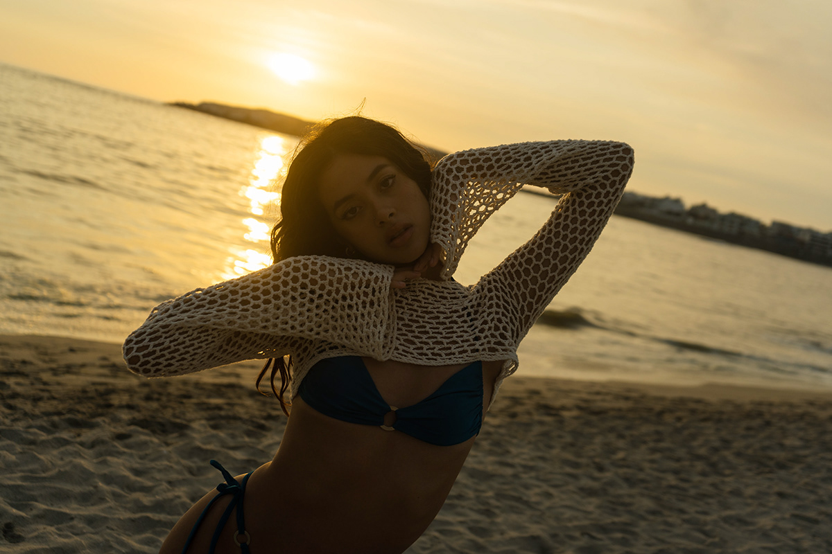 bikini bikini model sunset playa Photography  verano summer