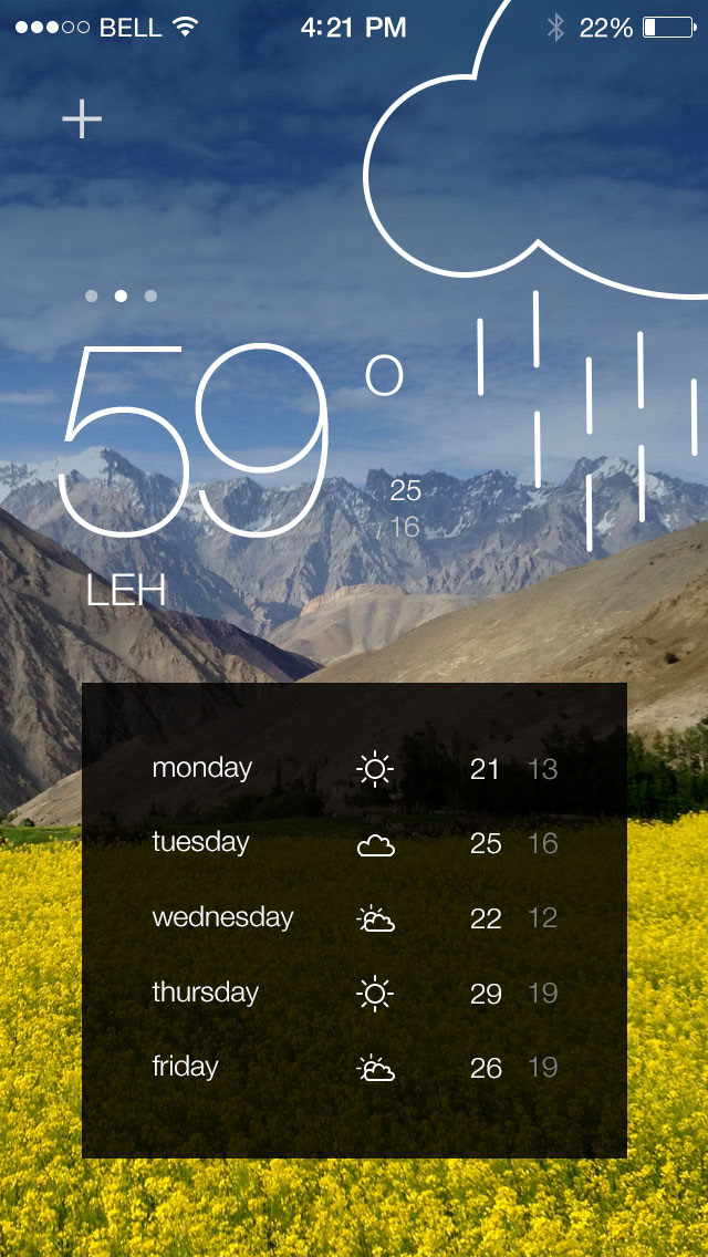 weather ios iOs Apps apps mobile Mobile app