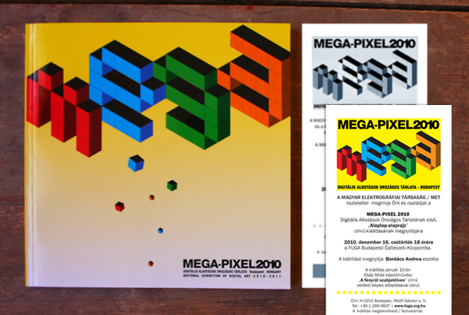 Mega-Pixel 2010 Electrographic art contemporary Exhibition  met HEAA Magyar Elektrográfiai Társaság Hungarian Electrographic Art