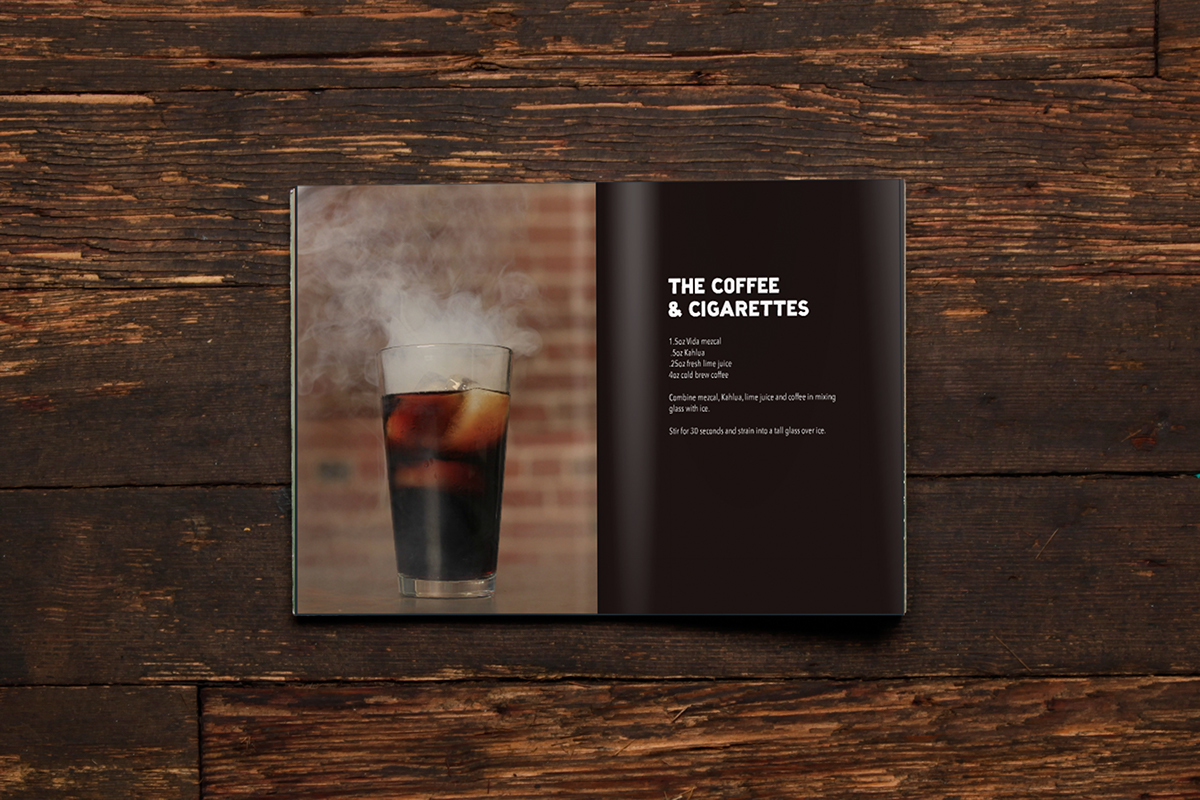 alcohol Layout grid laydown Knolling Kahlua brown wood leave behind book free Mockup funny
