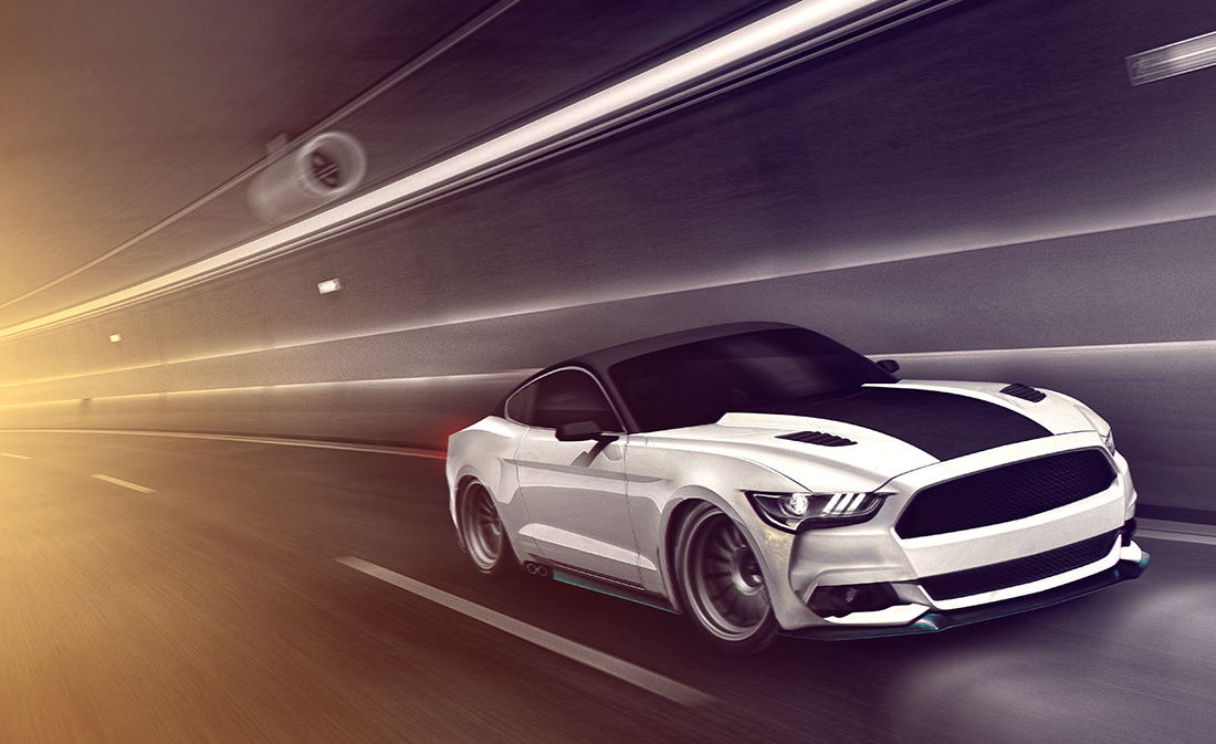 Ford Mustang concept art car car concept