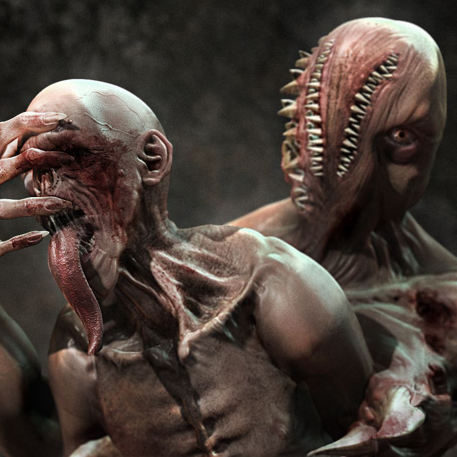 Insomnia monster creature 3D Zbrush