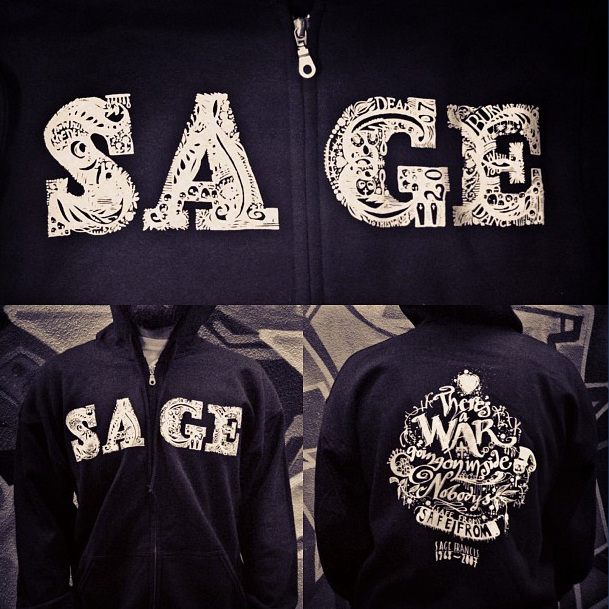 sage francis Inkymole type vintage STEAMPUNK hoodies hip hop rap spoken word