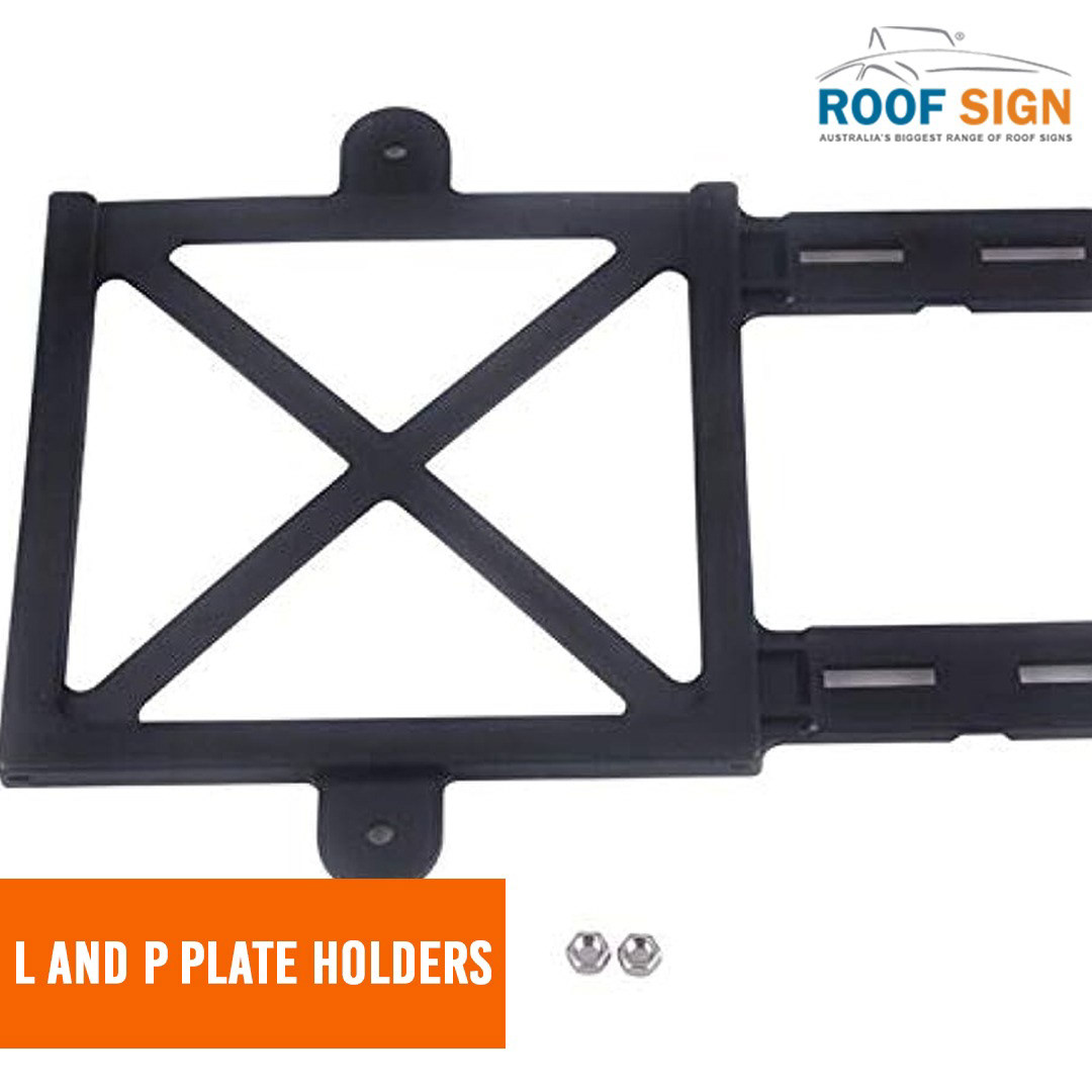 l and p plate holders L plates