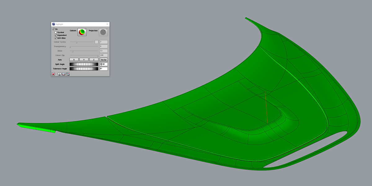 3D alias autodesk car CGI design icem surf modeling Nurbs Rhino surfacing